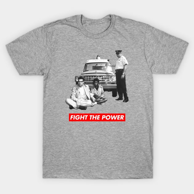 Bernie 2020 - Fight the Power T-Shirt by skittlemypony